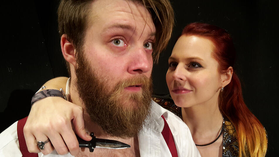 Andreas Schlicht und Eva-Maria Felka als Woyzeck und Conférencieuse.