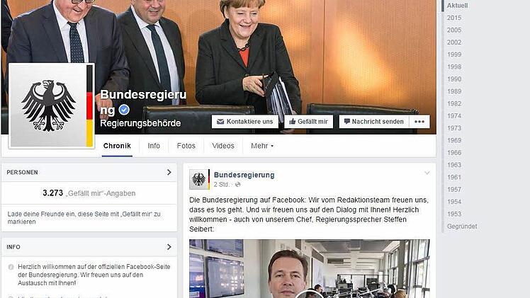 Screenshot: Facebook.com/Bundesregierung