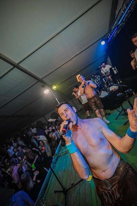 Es herrschte beste Stimmung beim Bierfest!