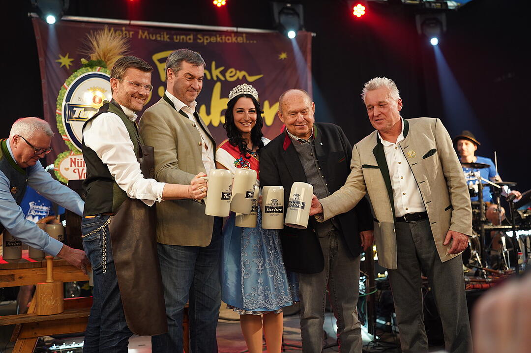 Das Nürnberger Frühlingsfest 2024 ist eröffnet.