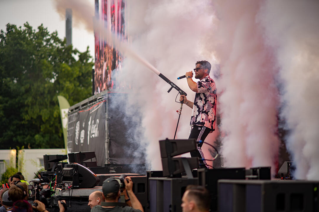 Beste Stimmung herrschte beim größten HipHop Open Air in Nordbayern!