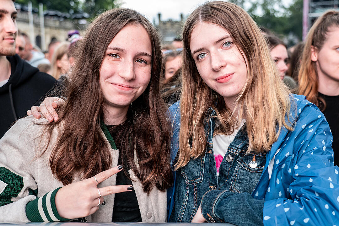 Hammer Konzert! An die 10.000 Kontra K Fans kamen nach Coburg.