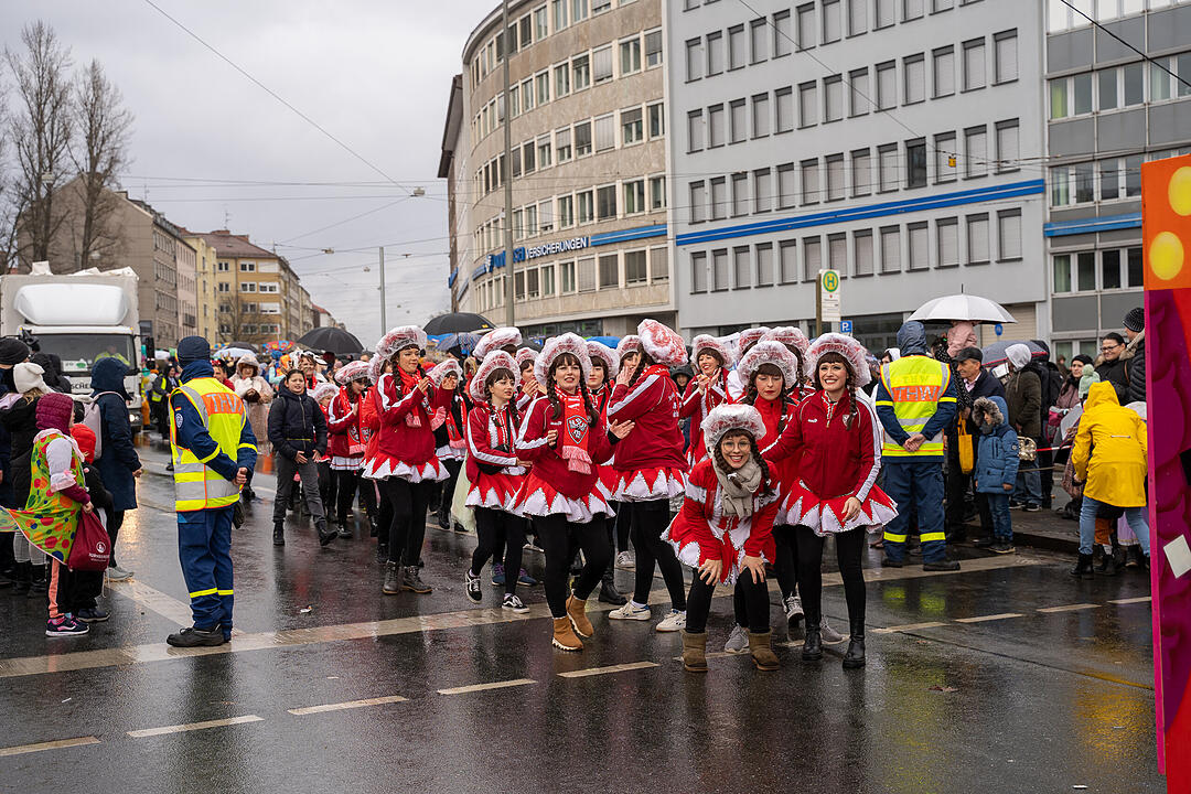 Der traditionelle Umzug zog ca. 70.000 Faschingsfreunde an.