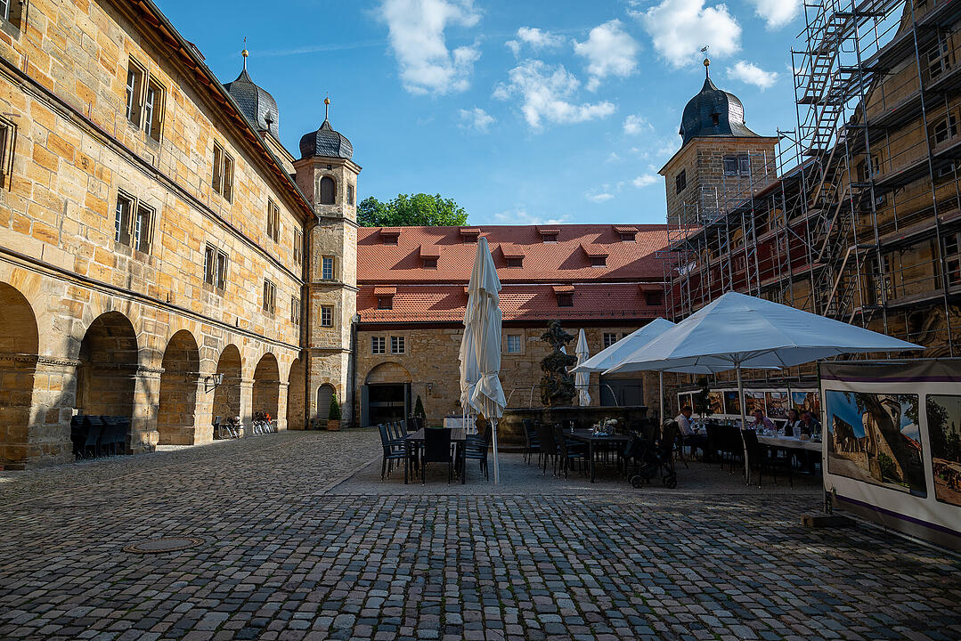Beeindruckende Schlossanlage