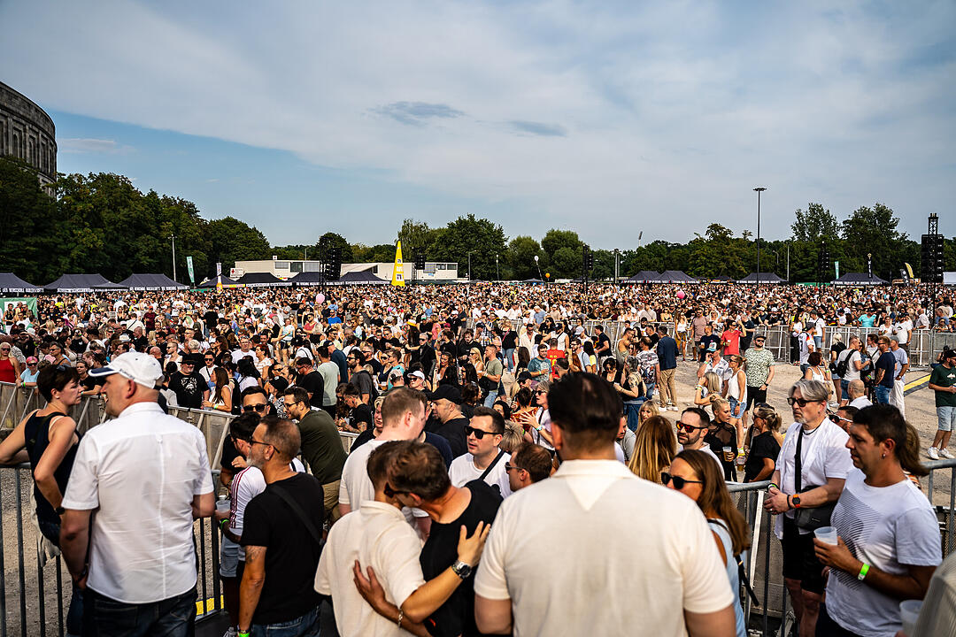 Weltstar Paul Kalkbrenner in Nürnberg.