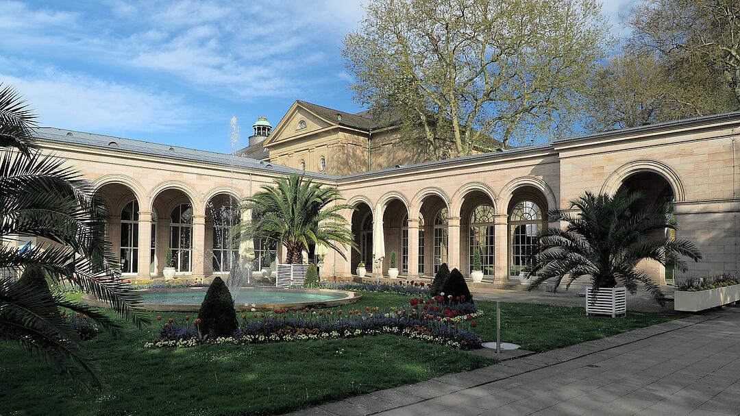 Das historische Kurzentrum in Bad Kissingen