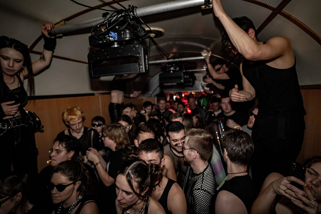 Der Party Zug war wieder unterwegs.