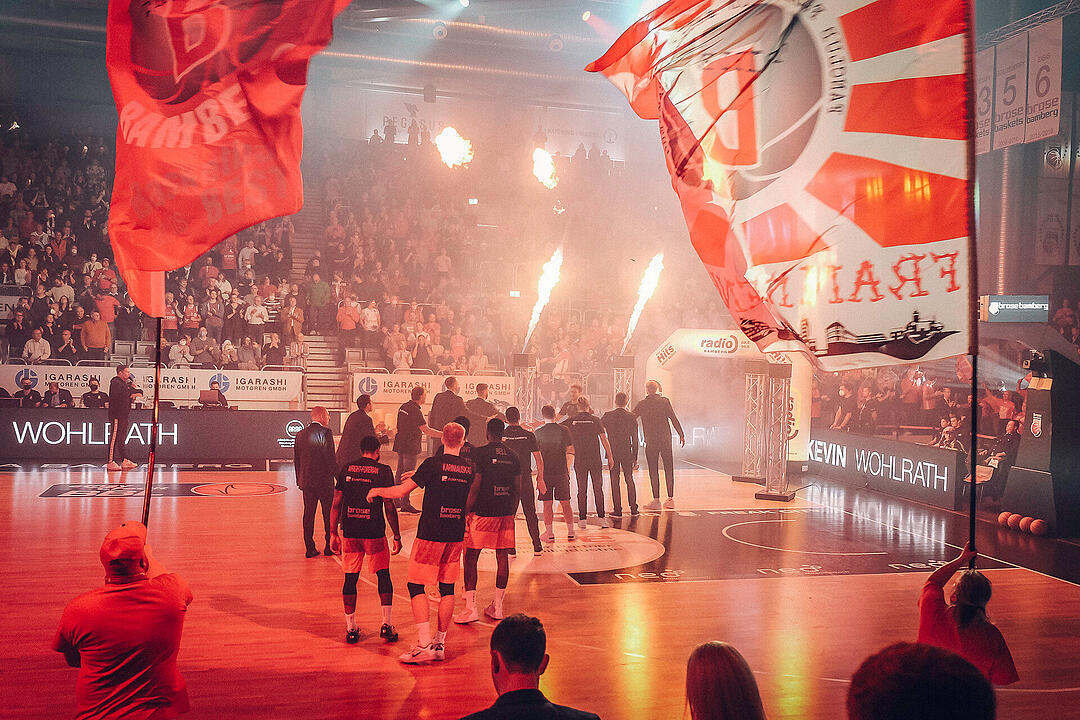 Impressionen vom BBL-Spiel