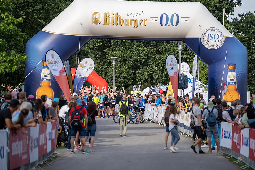 Der Triathlon war in diesem Jahr nur ein Duathlon!