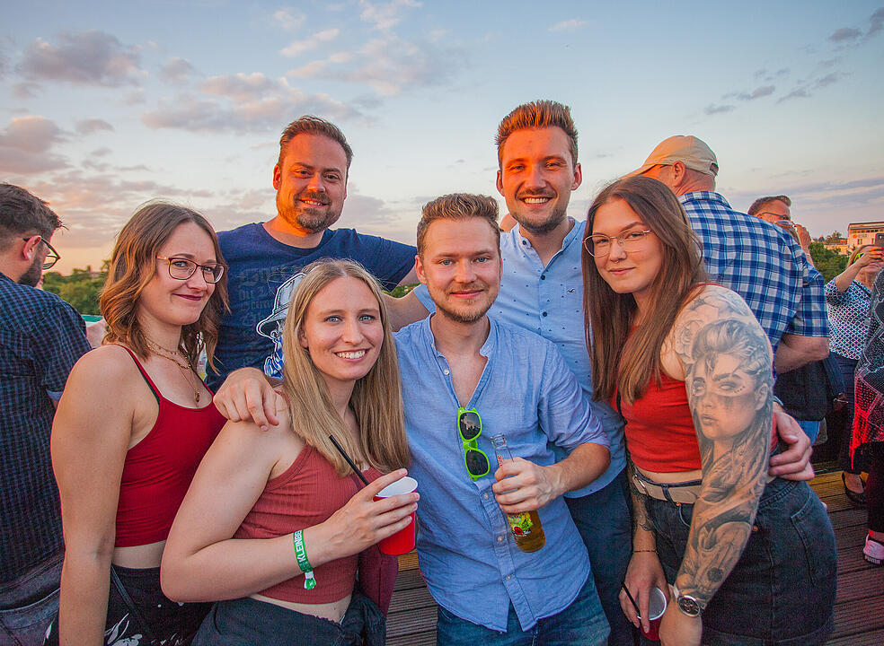 Bayern 3 Partyschiff in Fürth