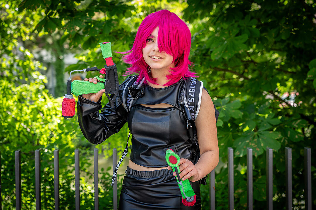 Wunderschöne Cosplays konnten bewundert werden!