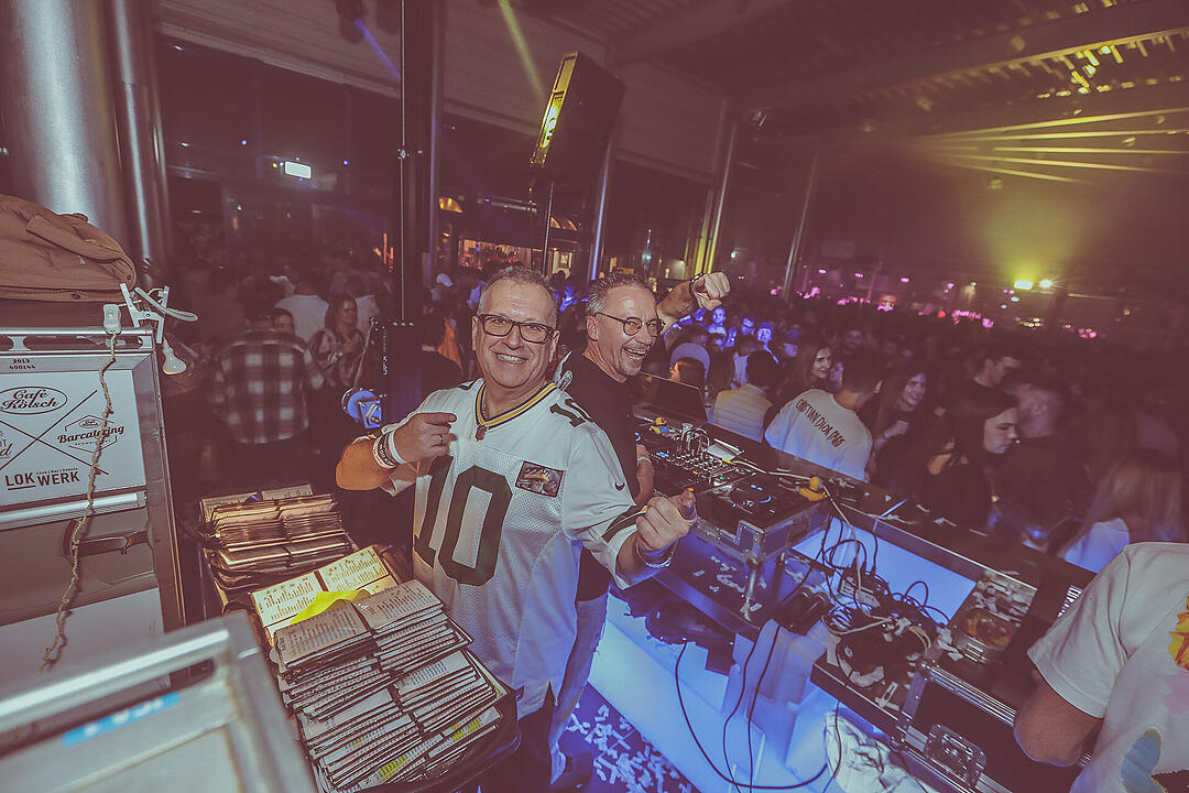 Mit DJ Matze und Franky