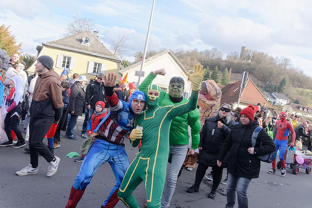 Der Jubiläumsumzug am Faschingsdienstag