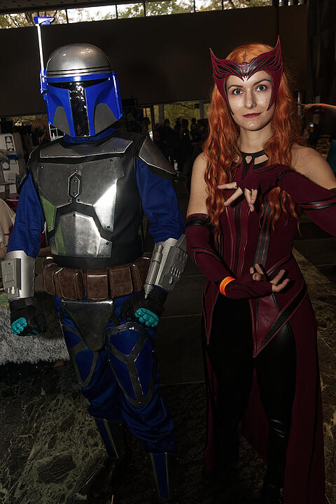 Portraits von Cosplayer*innen