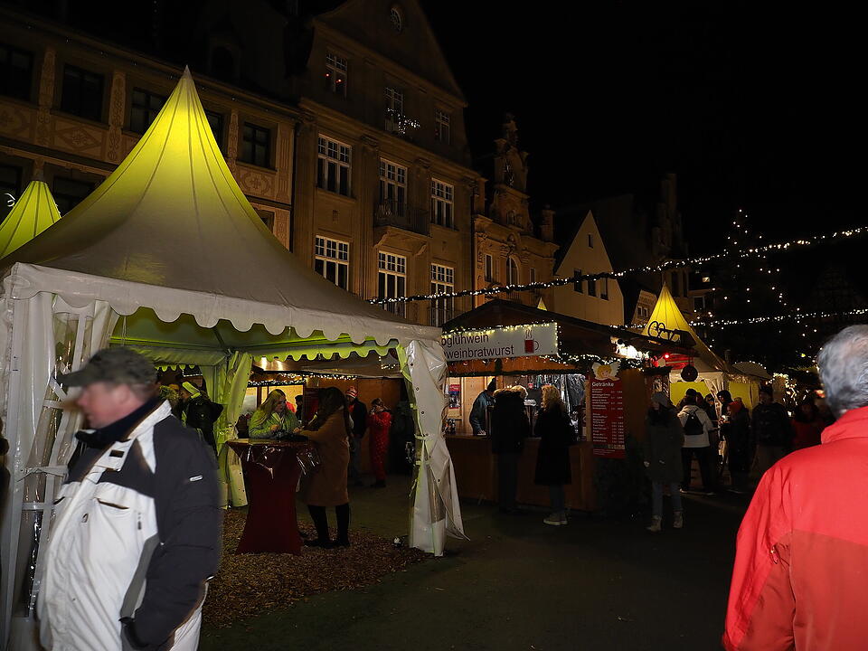 Weihnachtliche Stimmung in der Innenstadt