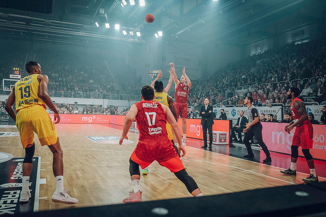 Impressionen vom BBL-Spiel