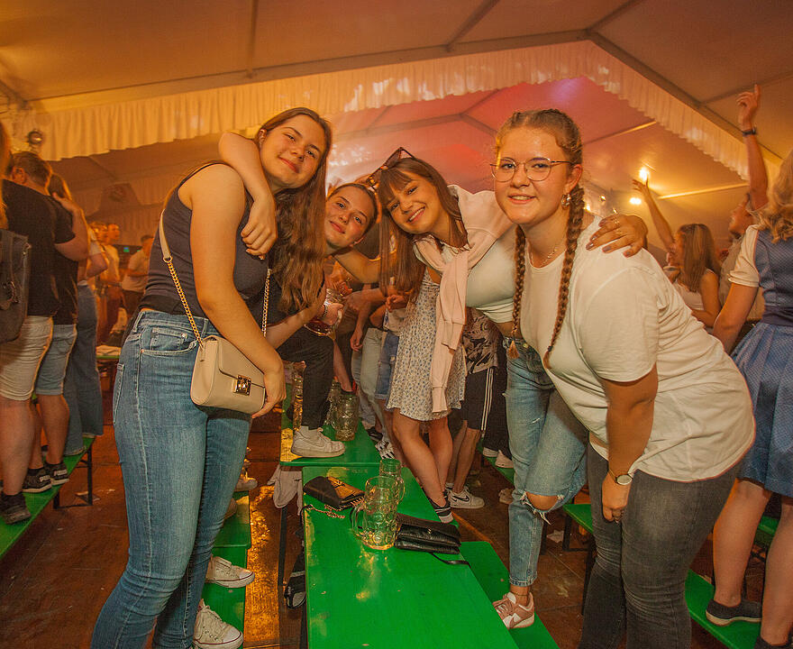 Ausgelassene Stimmung mit rocKing und Tasty 7.
