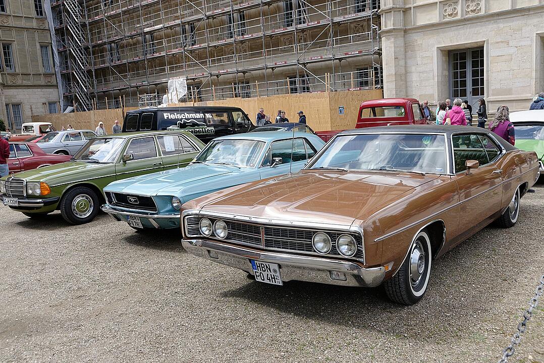 Hunderte von Oldtimern konnten bestaunt werden.