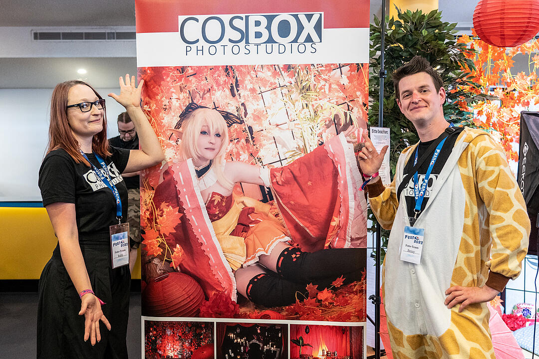 Ganz viele Cosplayer aus Nah und Fern feiern ihr Hobby!