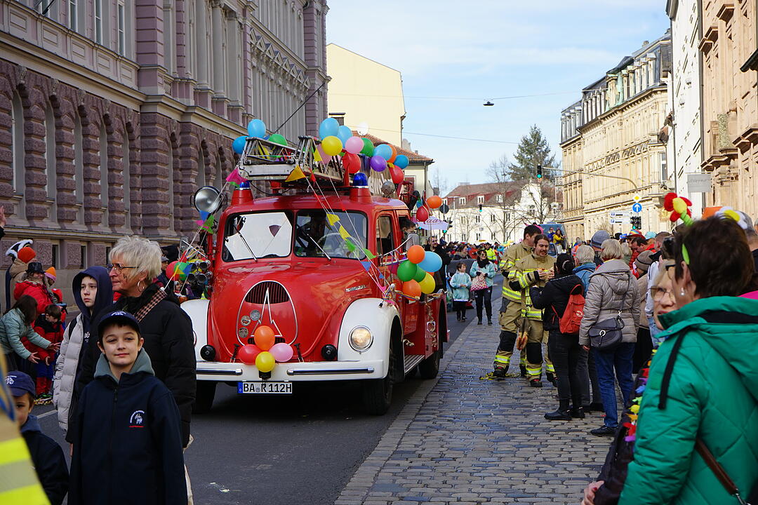 Die schönsten Bilder vom Faschingsumzug Bamberg 2025