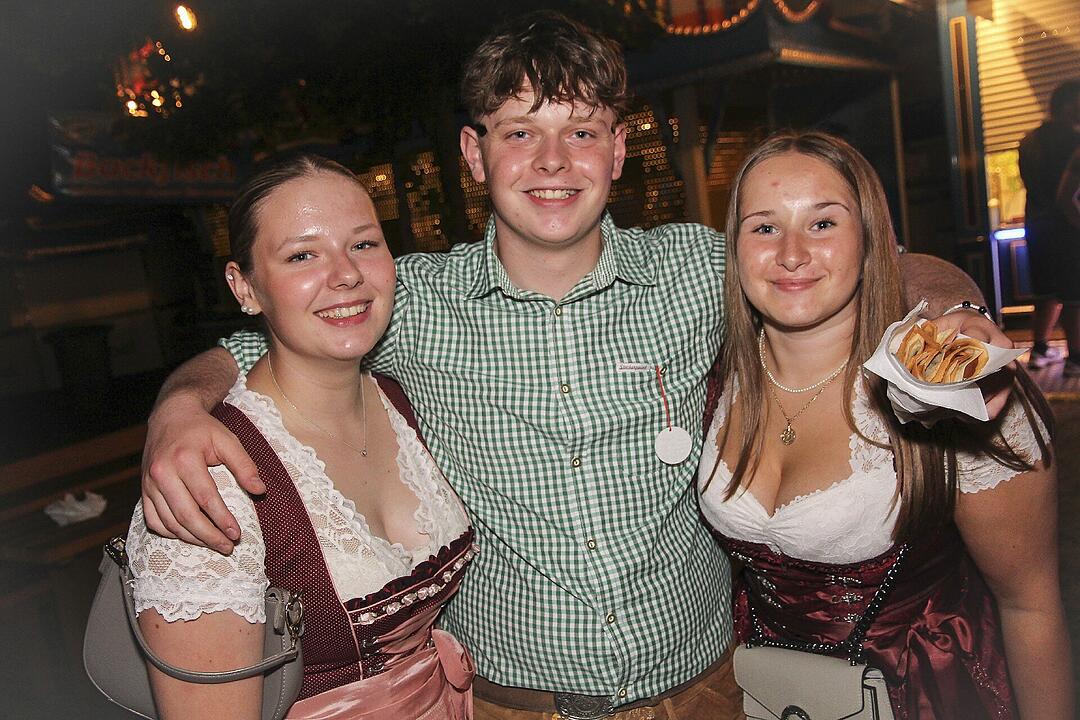 Am Montag spielte die Band "Radspitz".