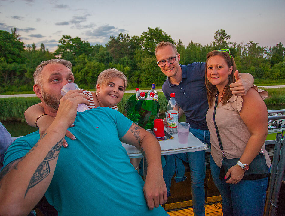 Bayern 3 Partyschiff in Fürth