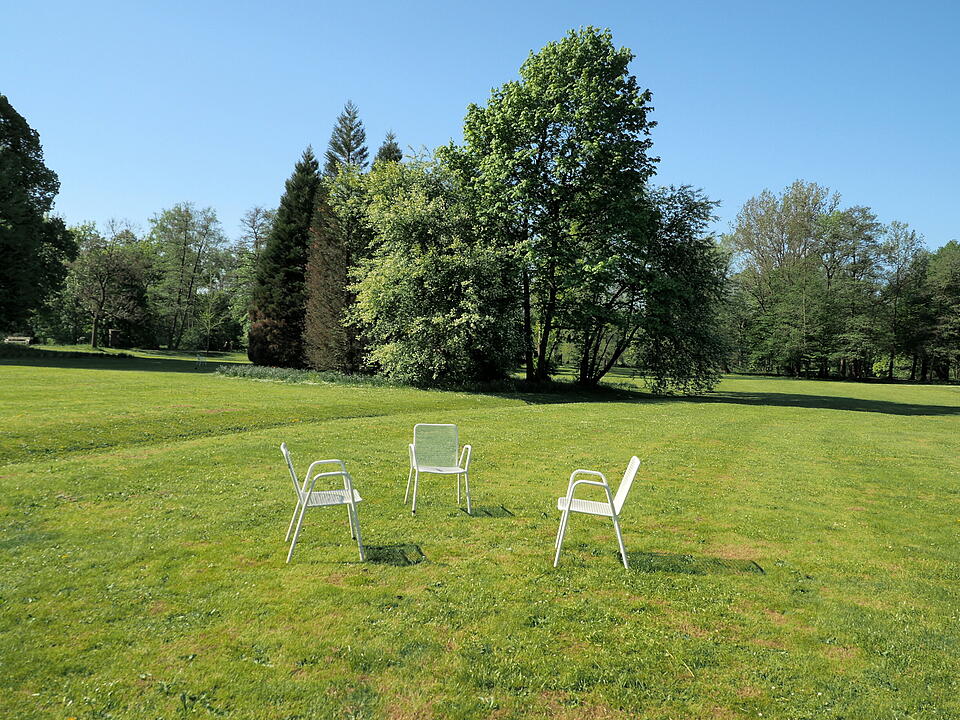 Landschaftsgarten im englischen Stil