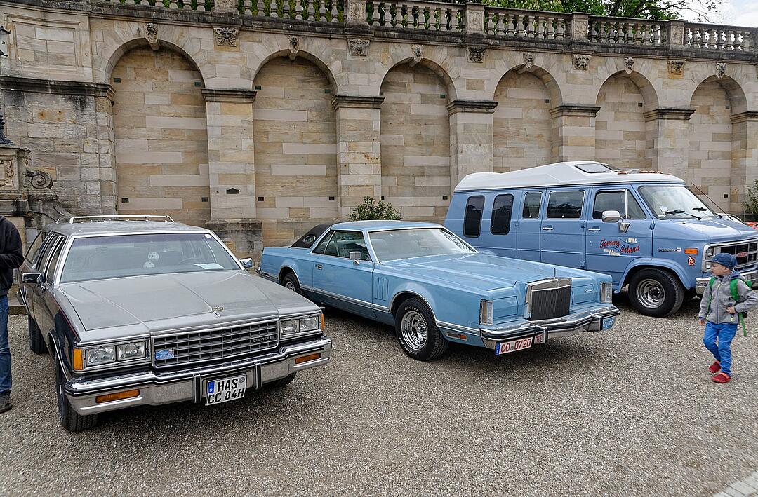 Hunderte von Oldtimern konnten bestaunt werden.