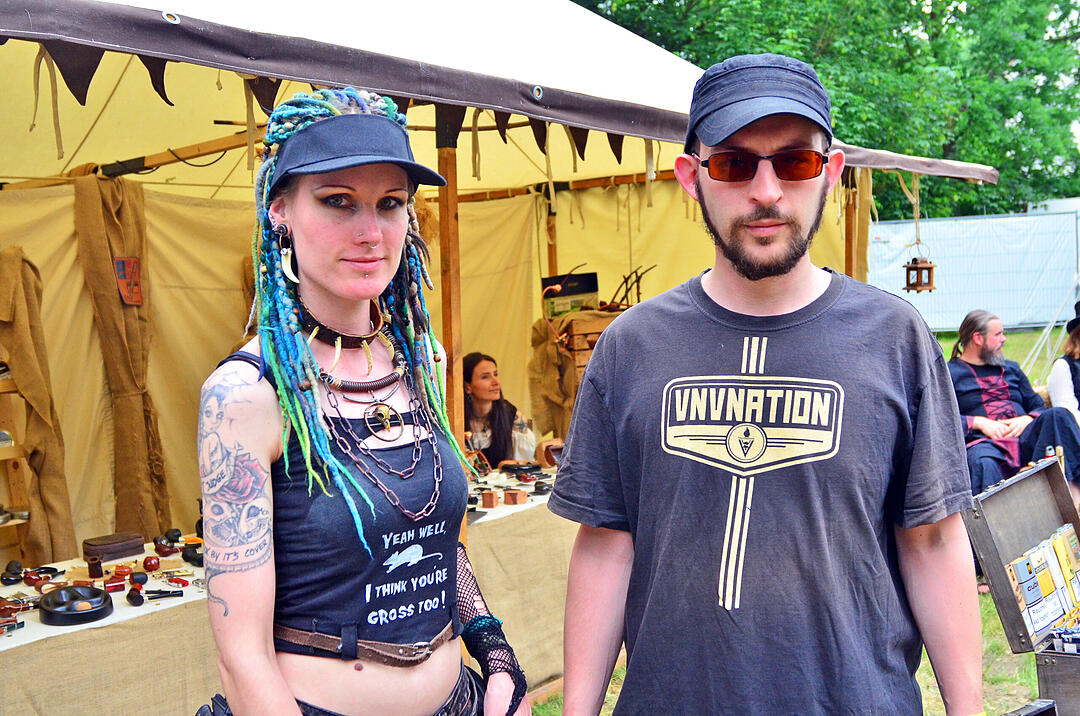 Wave-Gotik-Treffen 2022 - die Besucher
