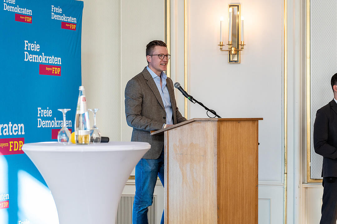 Der Spitzenkandidat der Liberalen gab sich bürgernah.