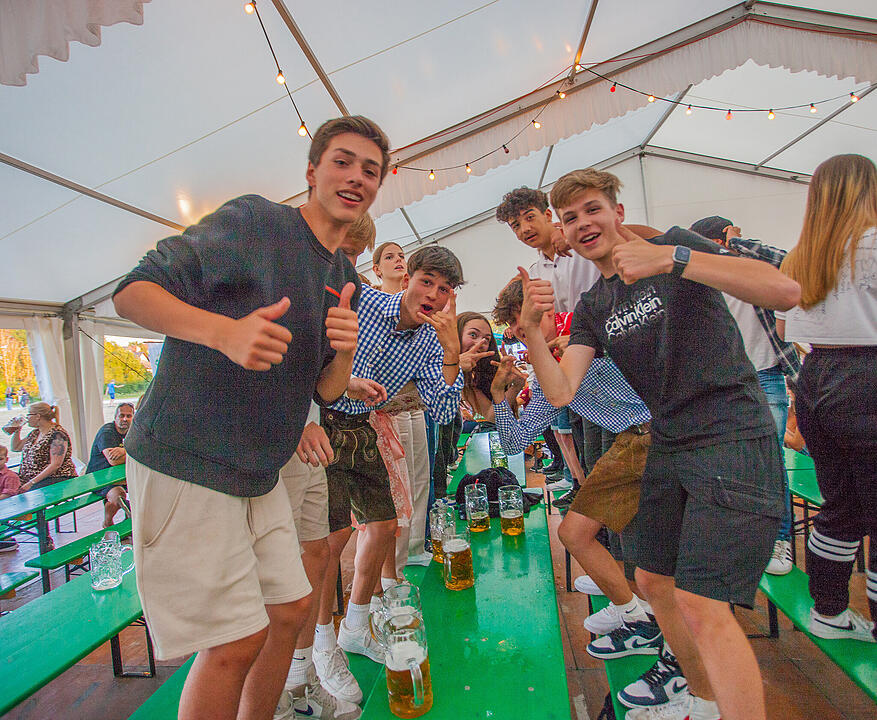Ausgelassene Stimmung mit rocKing und Tasty 7.