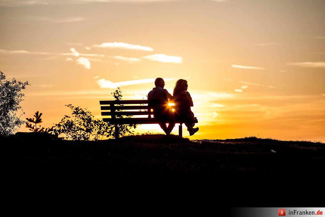 Sonnenuntergang auf dem Staffelberg