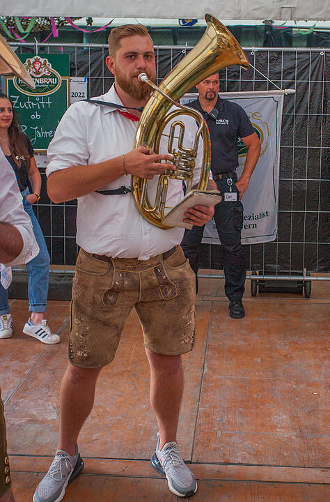 Grandioser Auftakt mit den Rothsee Musikanten.