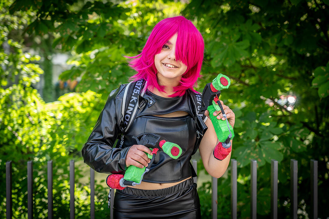 Wunderschöne Cosplays konnten bewundert werden!