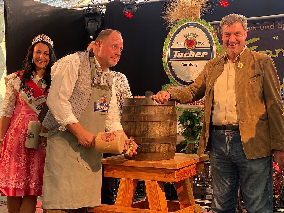 Nürnberger Herbstvolksfest 2024 eröffnet - die schönsten Bilder