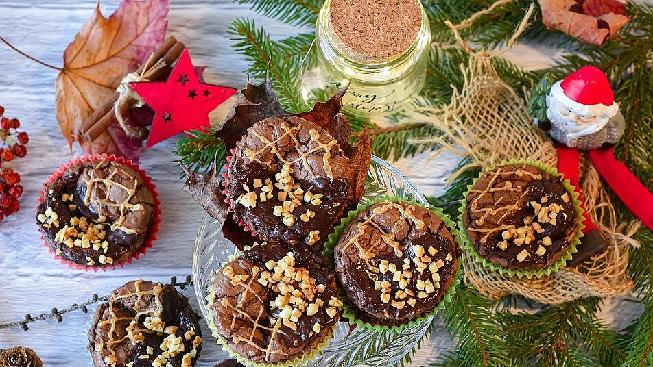 Christstollen-Muffins sind eine hervorragende Alternative zum klassischen Stollen.