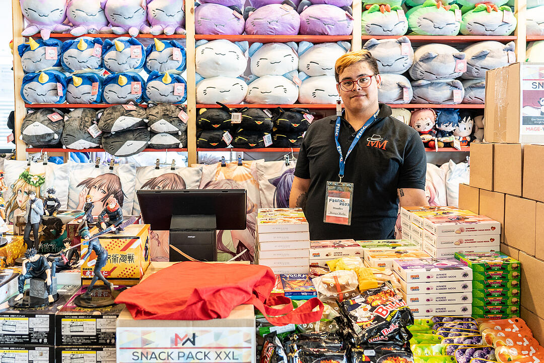 Ganz viele Cosplayer aus nah und fern feiern ihr Hobby!