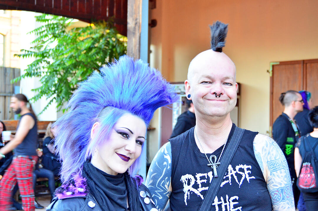 Wave-Gotik-Treffen 2022 - die Besucher