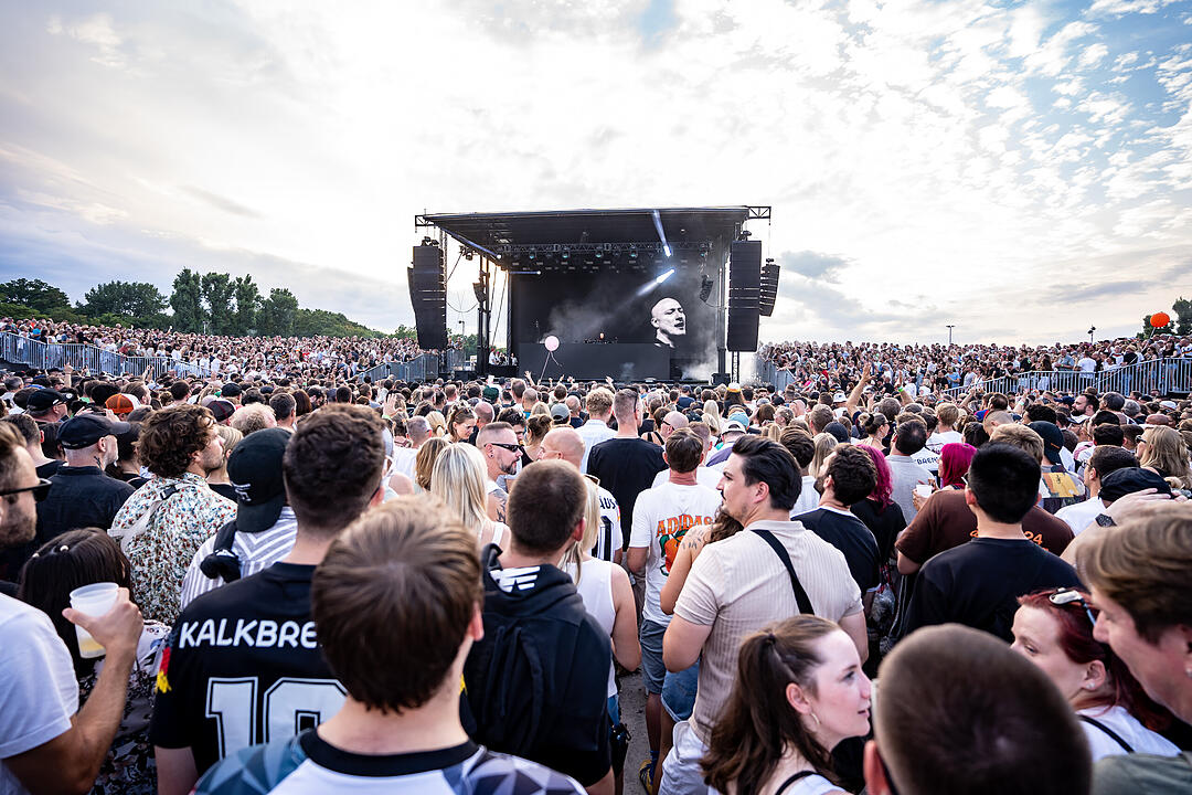 Weltstar Paul Kalkbrenner in Nürnberg.