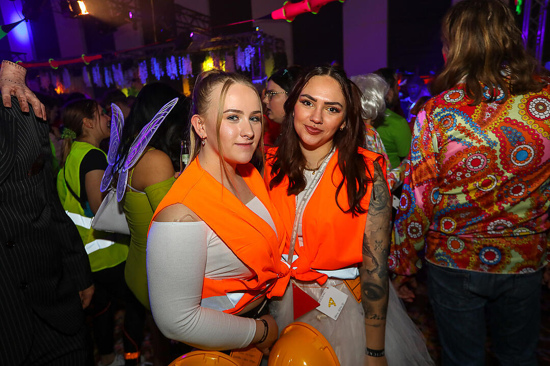 Beste Partystimmung in der Stadthalle