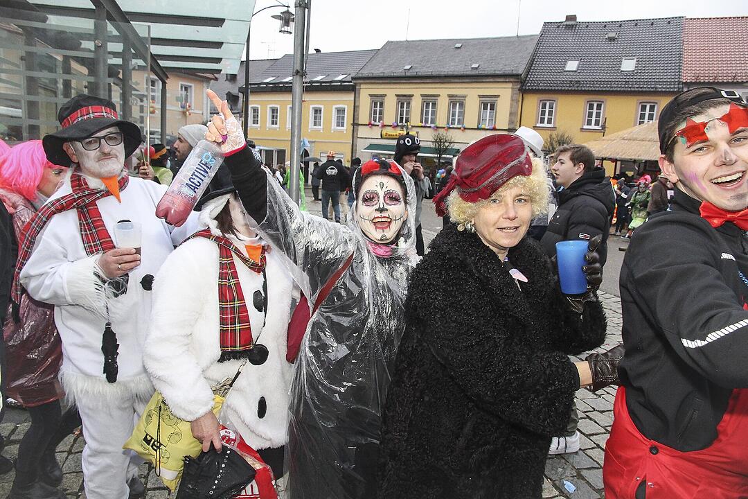 Narrentreiben in Stadtsteinach 2024