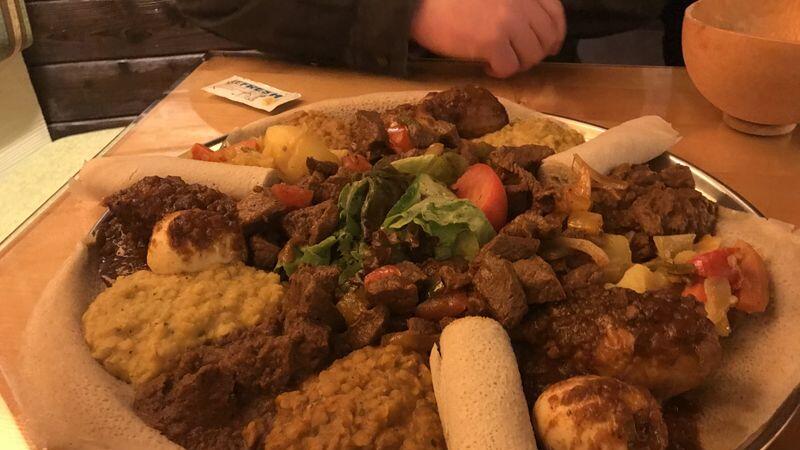 Im Safari-Restaurant kommt man in den Genuss afrikanischer Küche.