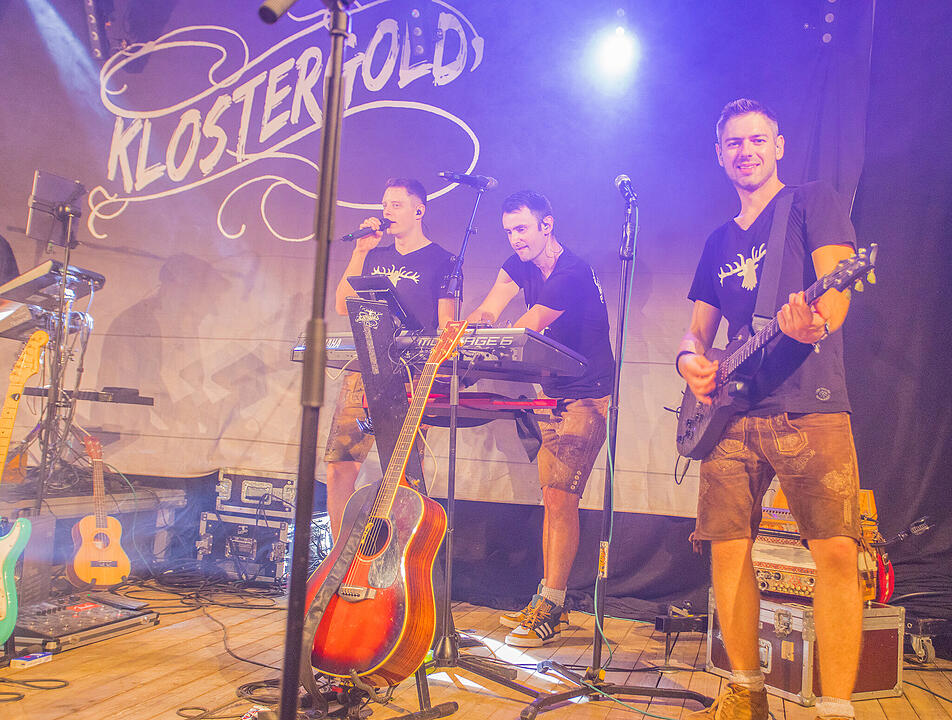 Klostergold spielten am Sonntag