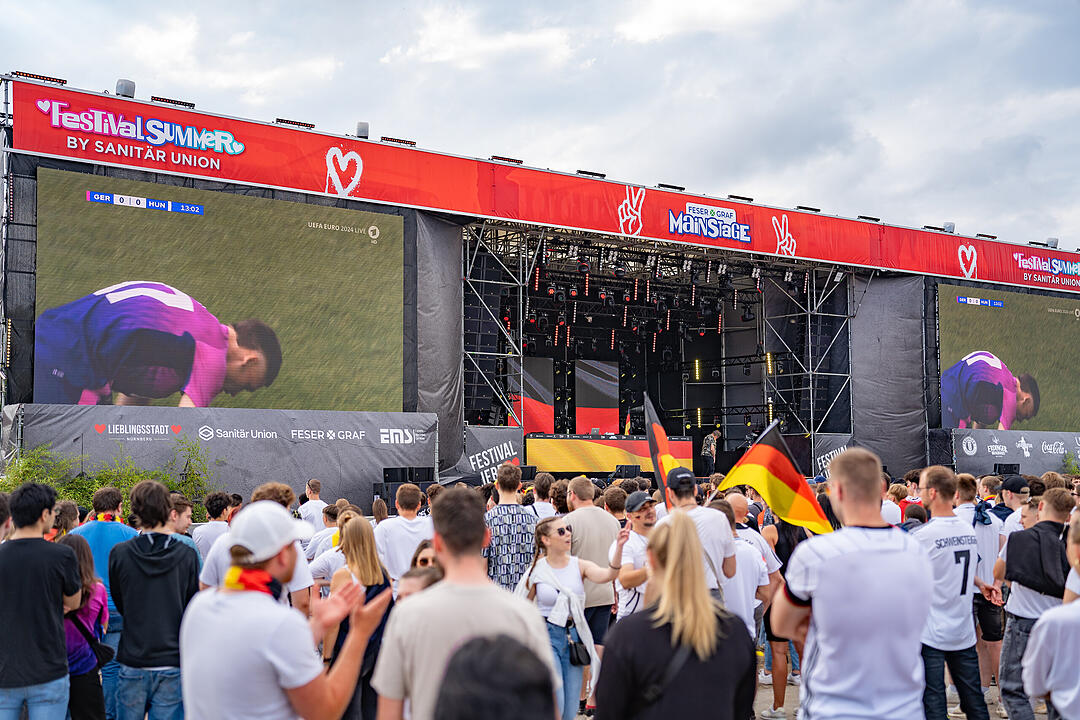 Nordbayerns größtes Public Viewing!