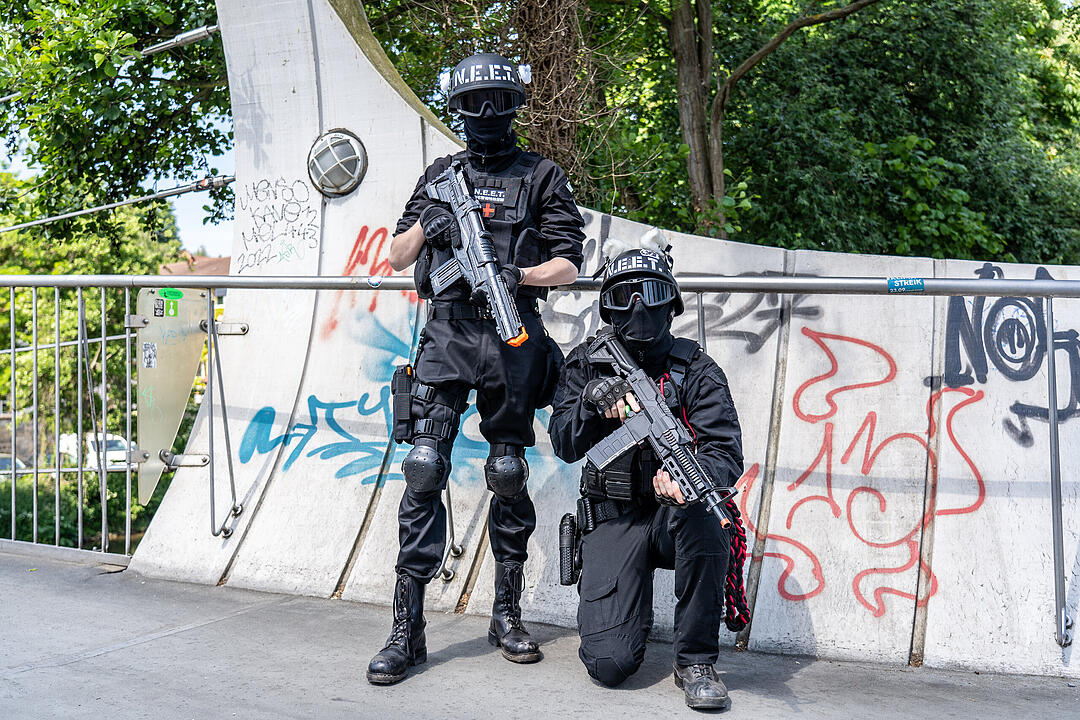 Ganz viele Cosplayer aus nah und fern feiern ihr Hobby!