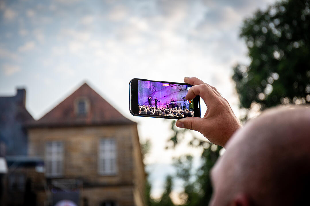 Klasse Konzert vor traumhafter Kulisse!