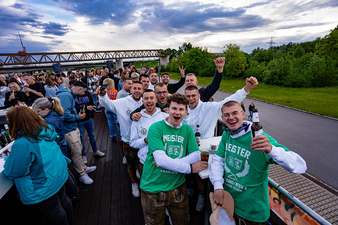 Auf drei Decks wurde richtig gefeiert!