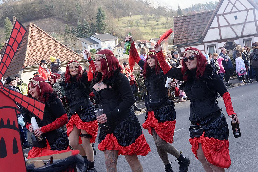 Der Jubiläumsumzug am Faschingsdienstag
