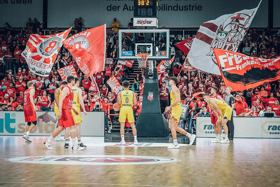 Impressionen vom BBL-Spiel