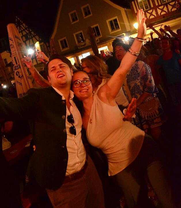 Auf dem Marktplatz Ebermannstadt wurde gefeiert!